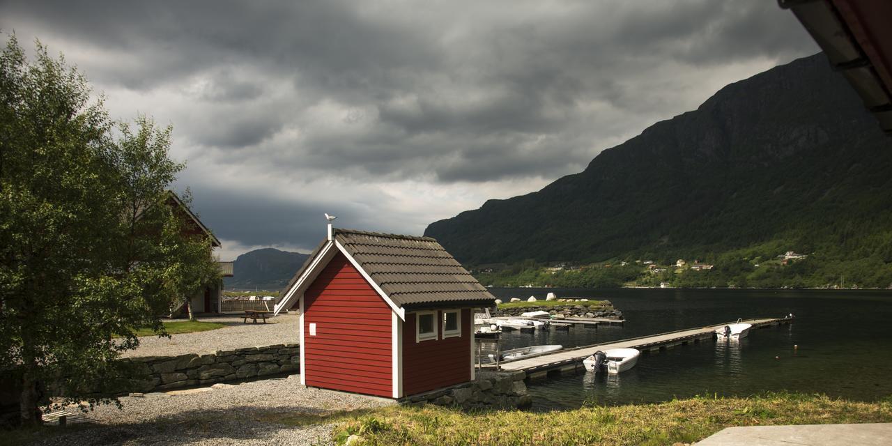 Grandane Feriehus Strangfjordens エクステリア 写真